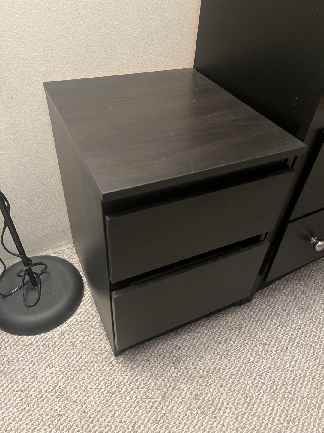 Set of 2 - IKEA STORKLINTA Bedside Table