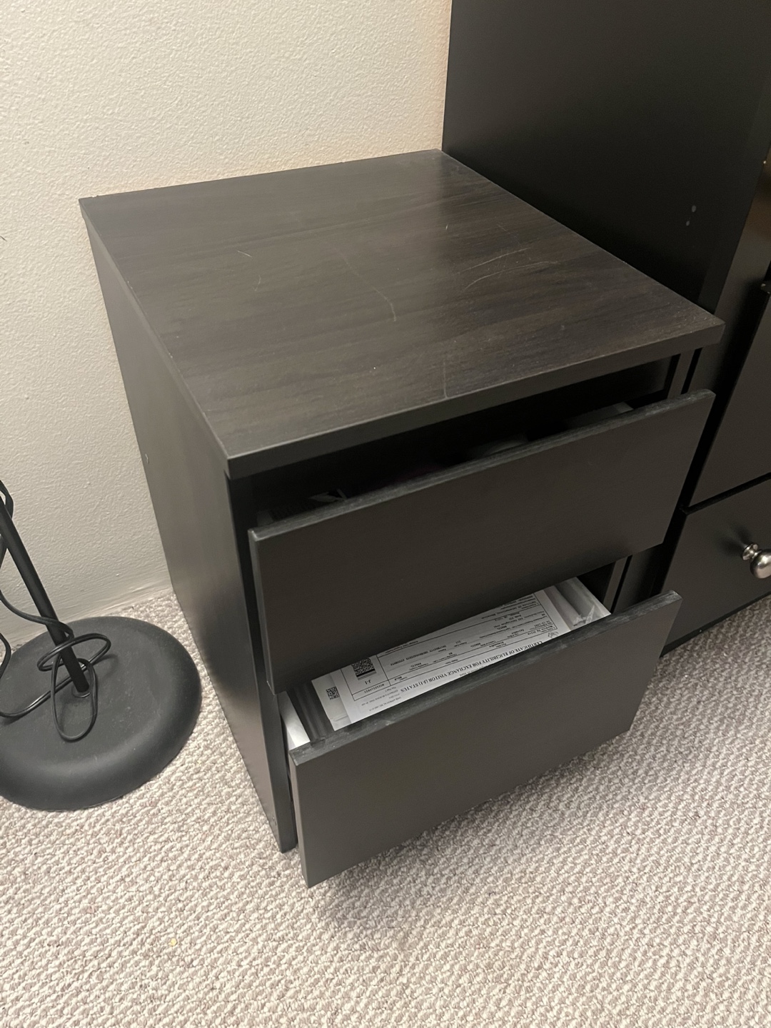Set of 2 - IKEA STORKLINTA Bedside Table - photo 2