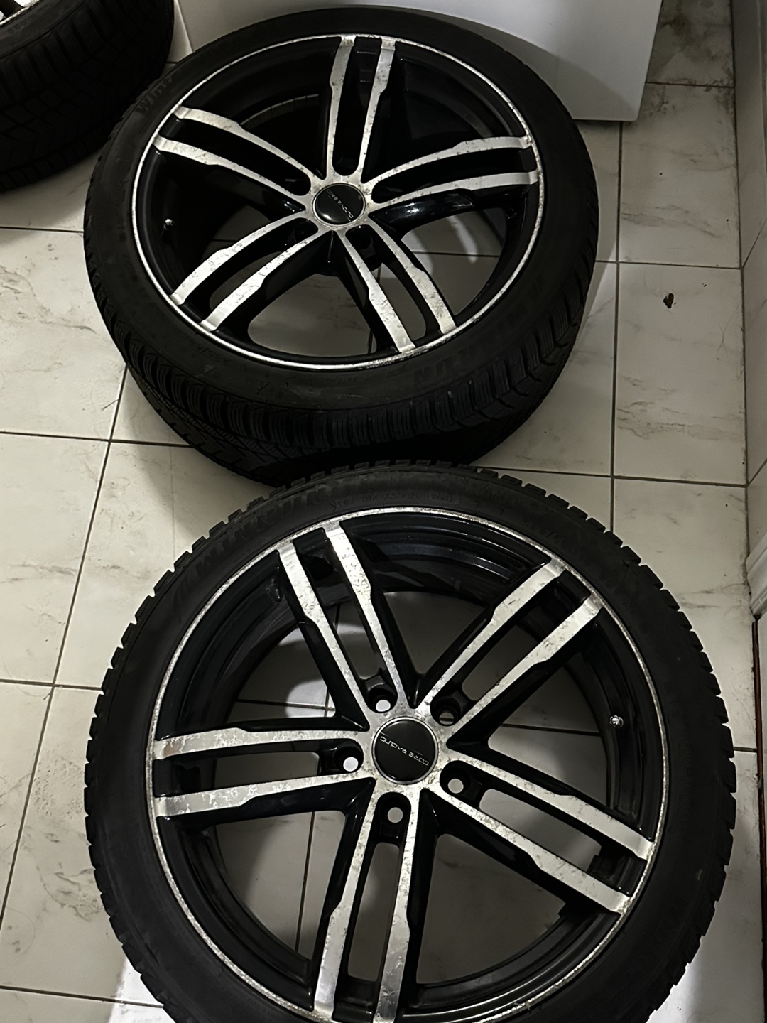 18" Rims with Winter Tires 235 40 R18 5x112 bolt pattern