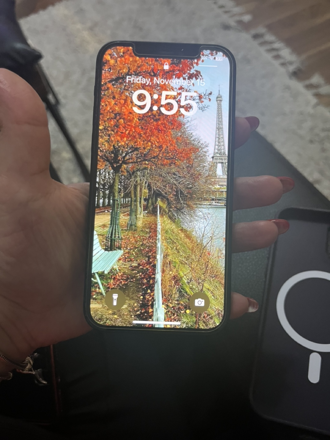 IPhone12 black 128 GB like new.