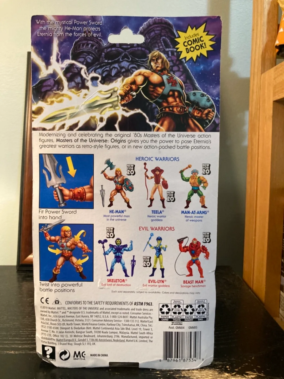 Masters of the Universe He-Man and Skeletor Action Figures image indicator(4)