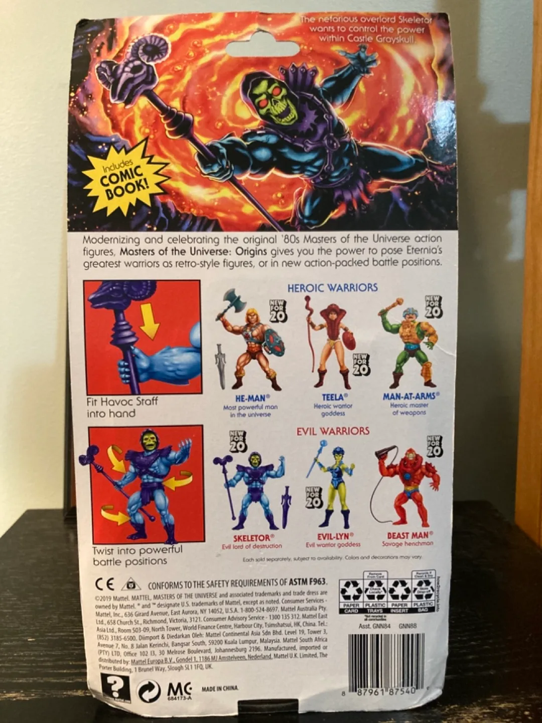 Masters of the Universe He-Man and Skeletor Action Figures image indicator(5)
