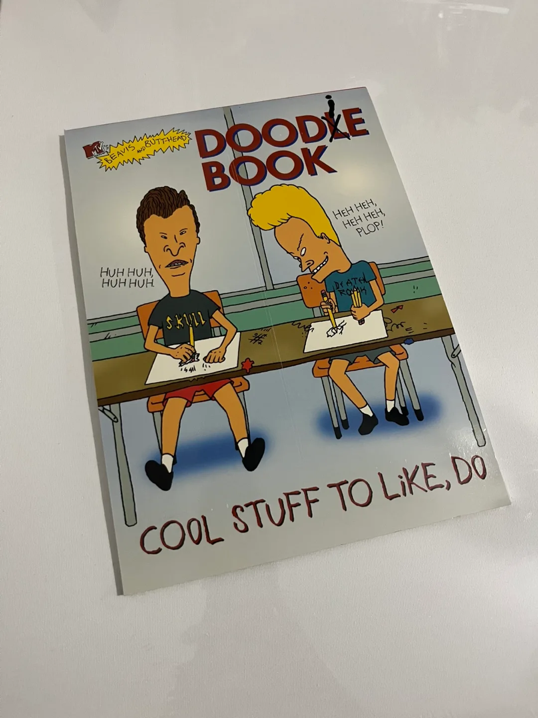 Vintage MTV Beavis and butthead doodle book 1996 thumbnail