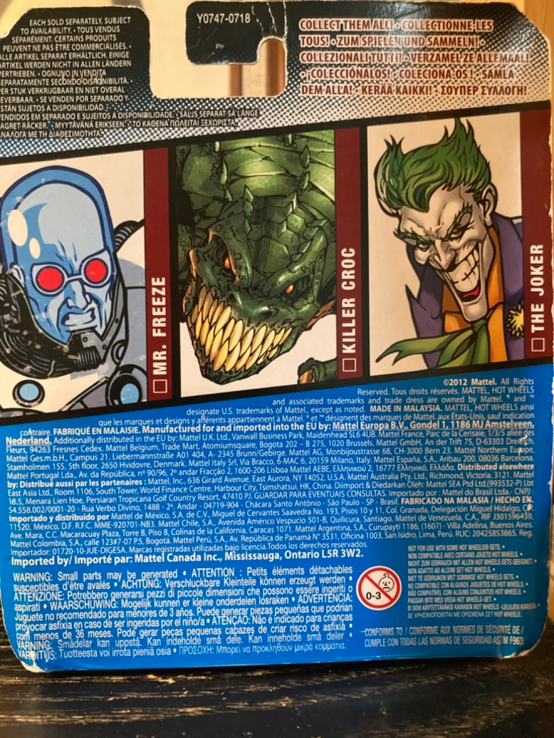 Hot Wheels DC Comics Killer Croc and The Joker image indicator(4)