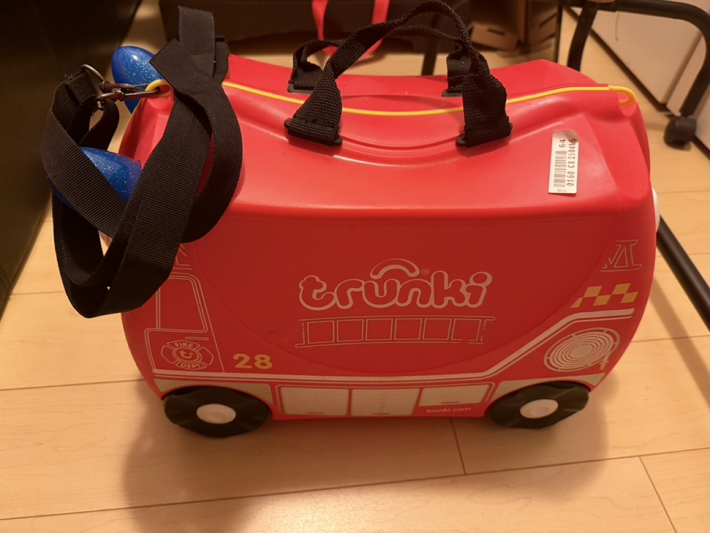 Trunki Fire Engine Suitcase