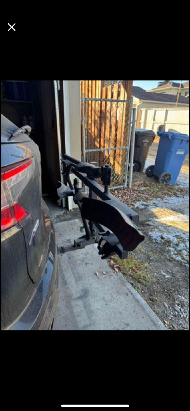 Hitch Thule (small hitch) Mounted Bike Rack - photo 2