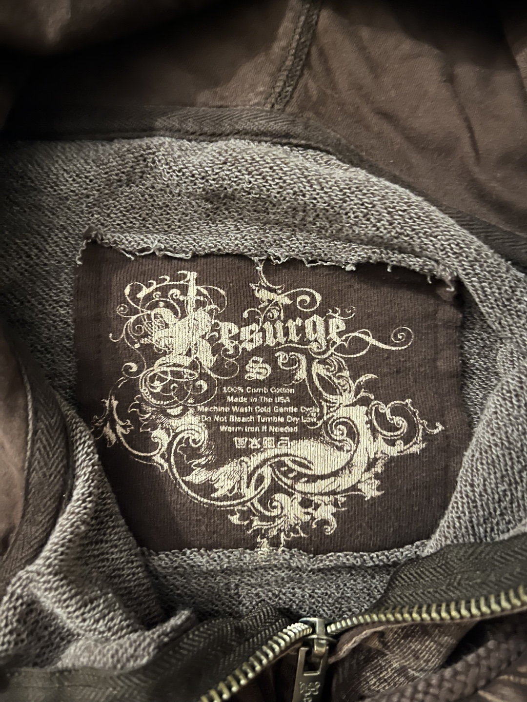 Resurge Brown Zip-Up Hoodie - photo 5