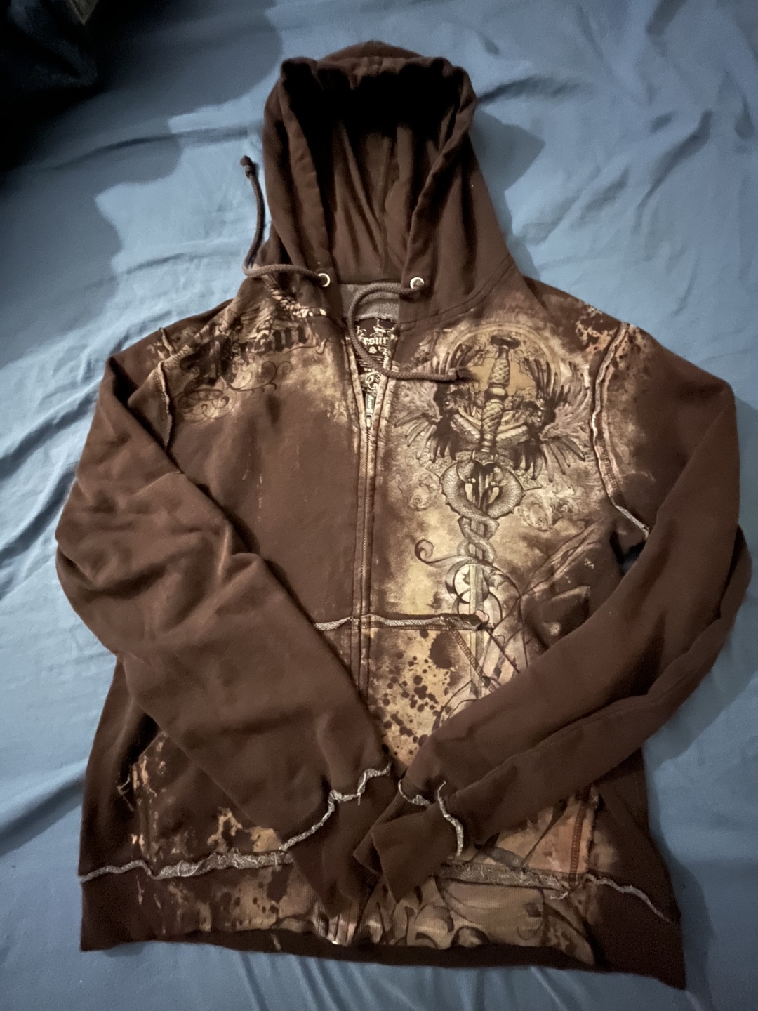 Resurge Brown Zip-Up Hoodie - photo 4