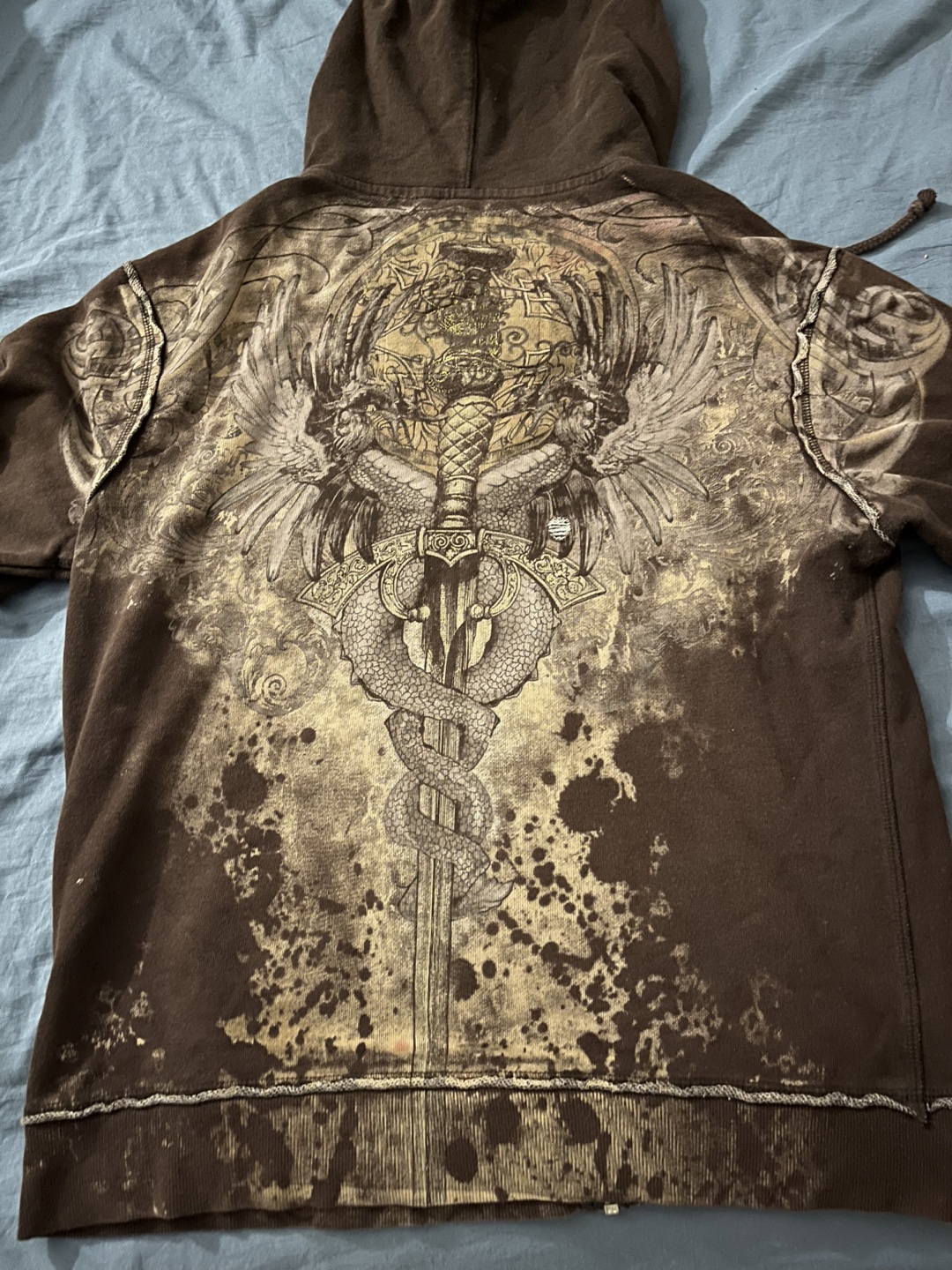 Resurge Brown Zip-Up Hoodie - photo 2