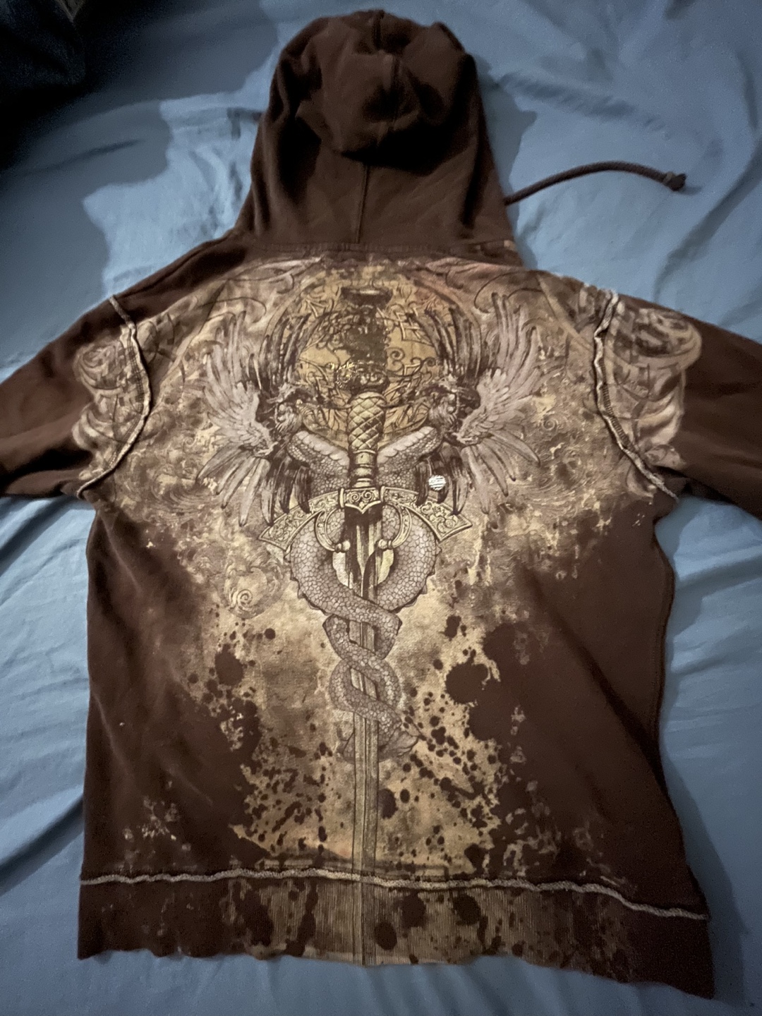 Resurge Brown Zip-Up Hoodie - photo 3