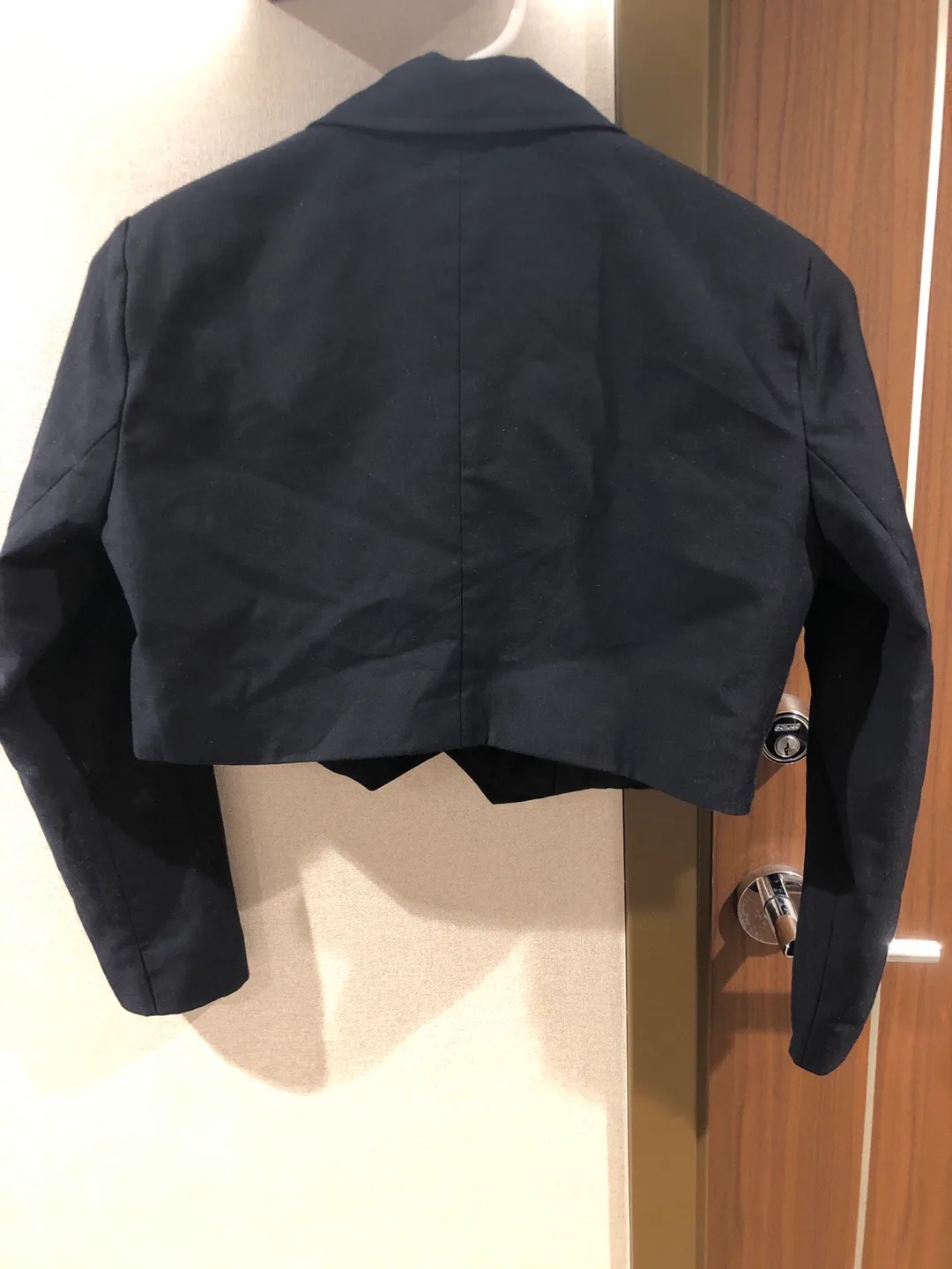 Black Cropped Blazer Jacket XS ( free shipping conditionally) image indicator(4)