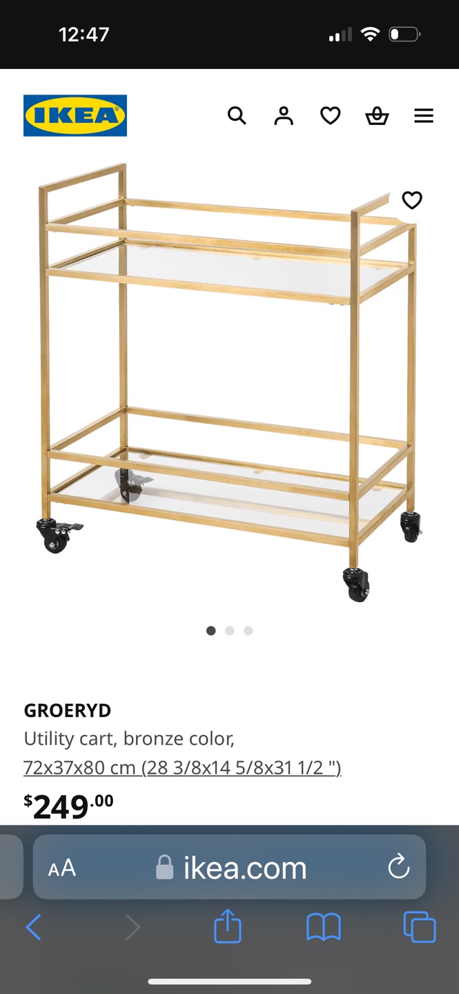 IKEA GROERYD Utility Cart - photo 5