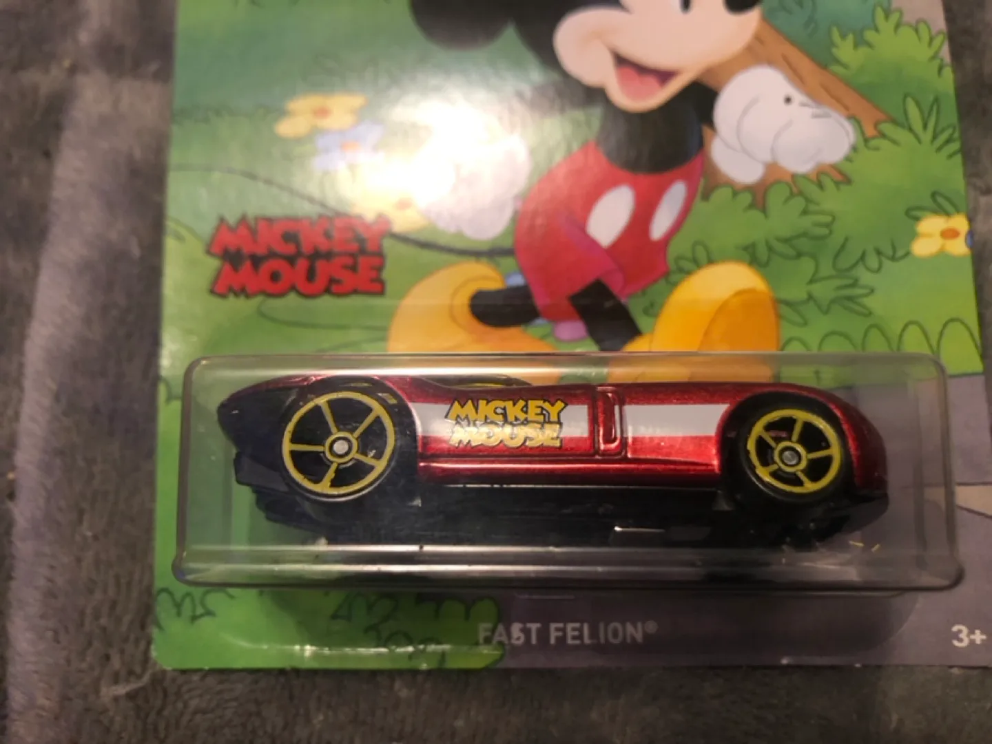 Hot Wheels Disney Mickey Mouse Collectable Fast Felon Car image indicator(4)