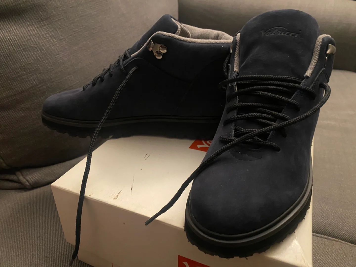 Brand new Blue Suede Boots size 5 image indicator(2)