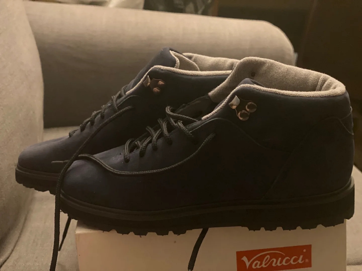 Brand new Blue Suede Boots size 5 image indicator(3)