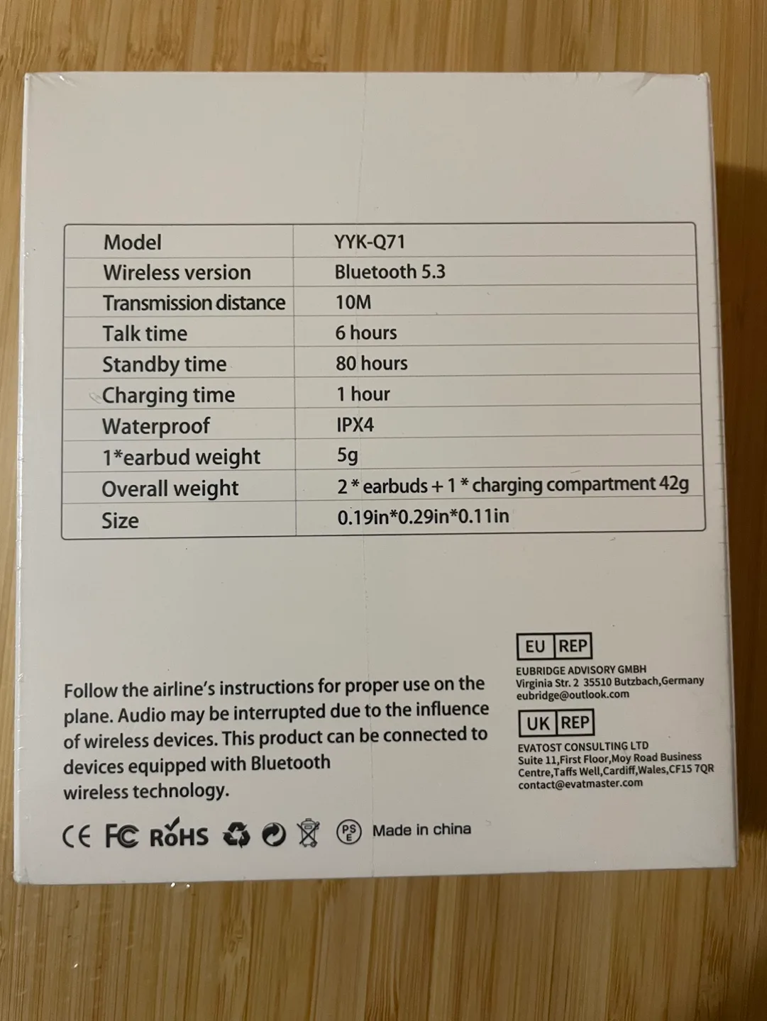 Boyond Clip on Open Ear Wireless Earbuds image indicator(4)