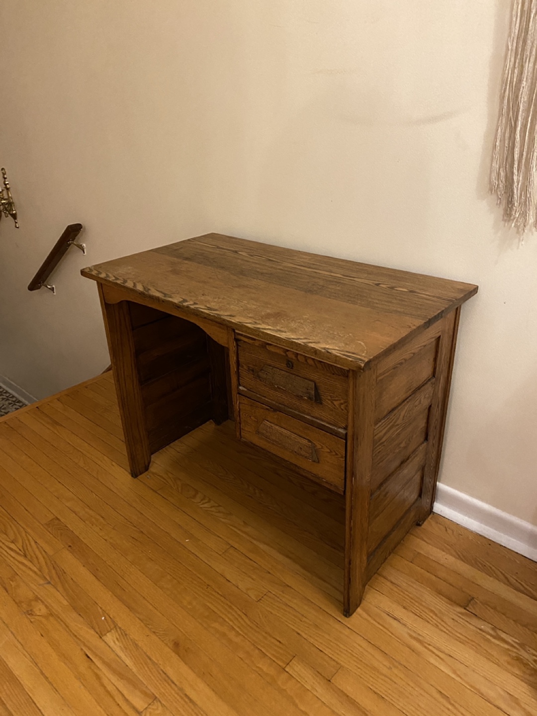 Vintage Wooden Desk - photo 2