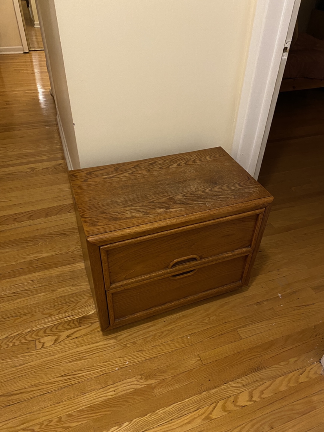 Wooden Nightstand/Drawer - photo 2