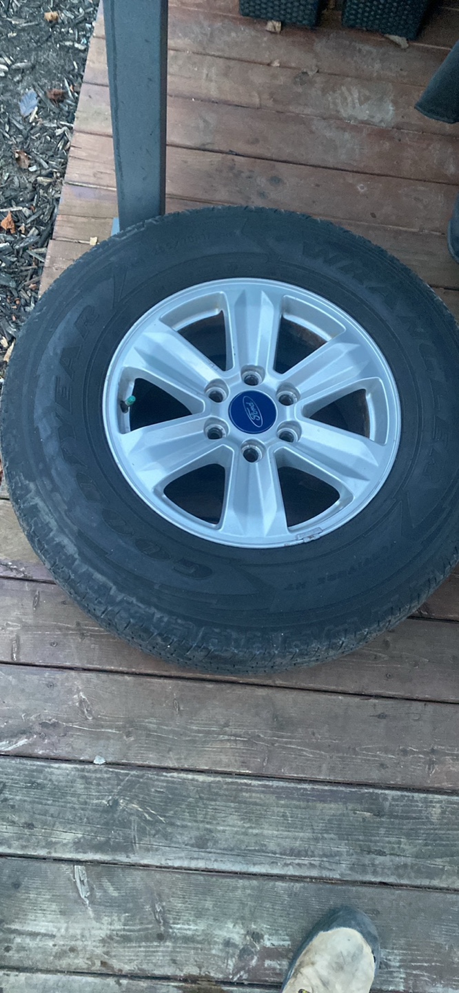 Set of 4 Ford F-150 Wheels and Tires