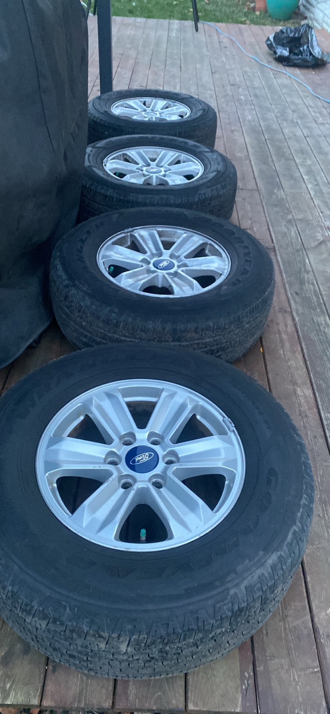 Set of 4 Ford F-150 Wheels and Tires - photo 2