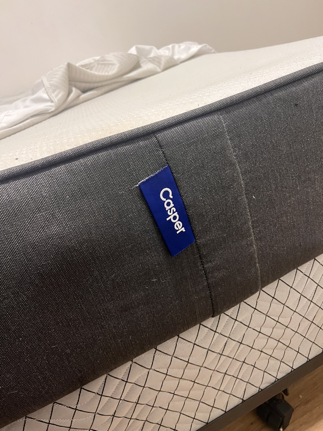 Queen Mattress with Mattress Protector, Box Spring and bed frame - photo 5
