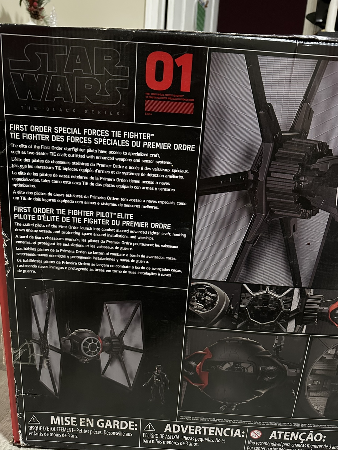 Star Wars The Black Series First Order TIE Fighter Pilot Elite - photo 3