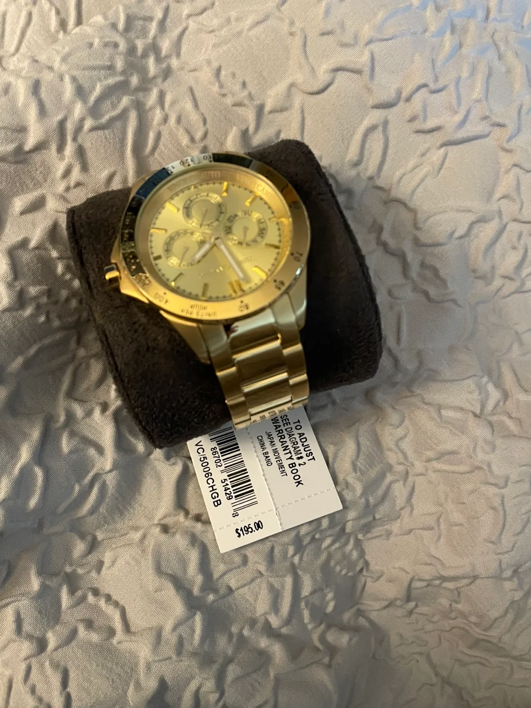 Vince Camuto Gold Tone Watch image indicator(2)
