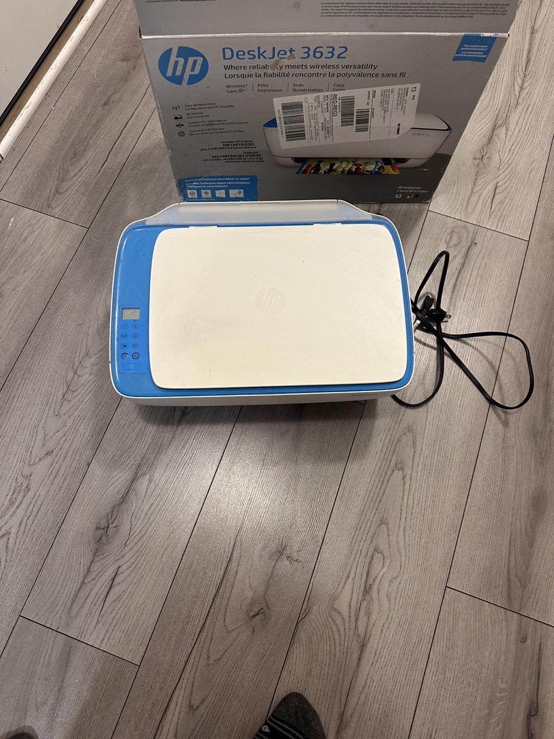 HP DeskJet 3632 All-in-One Printer - photo 3