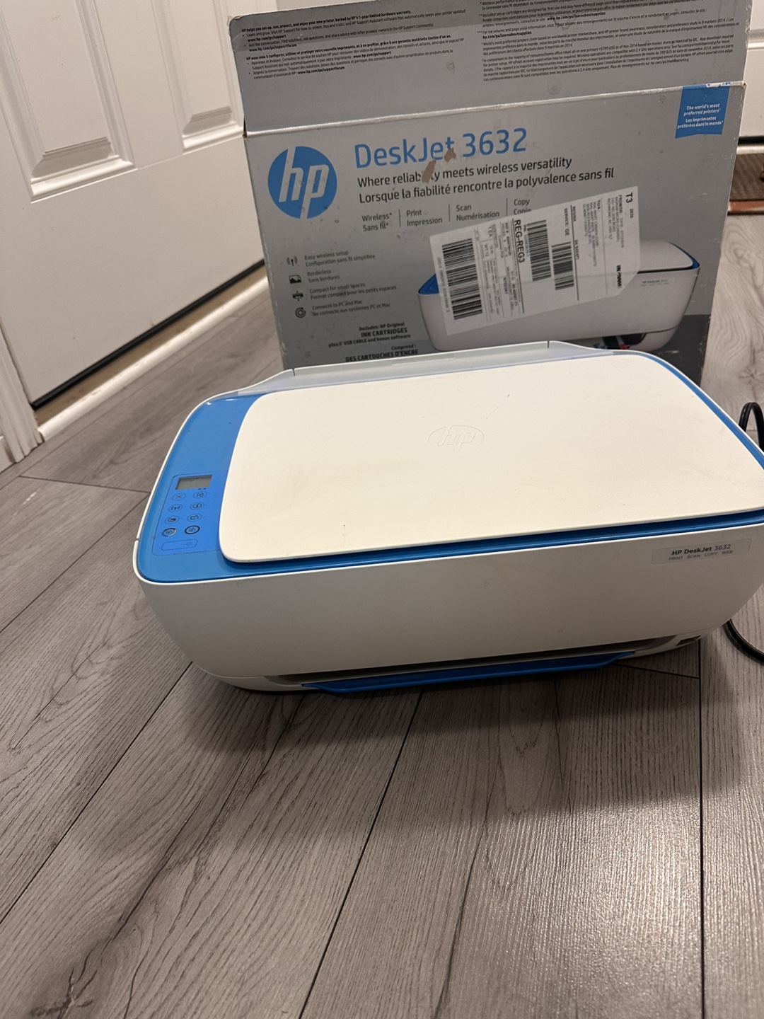HP DeskJet 3632 All-in-One Printer - photo 2