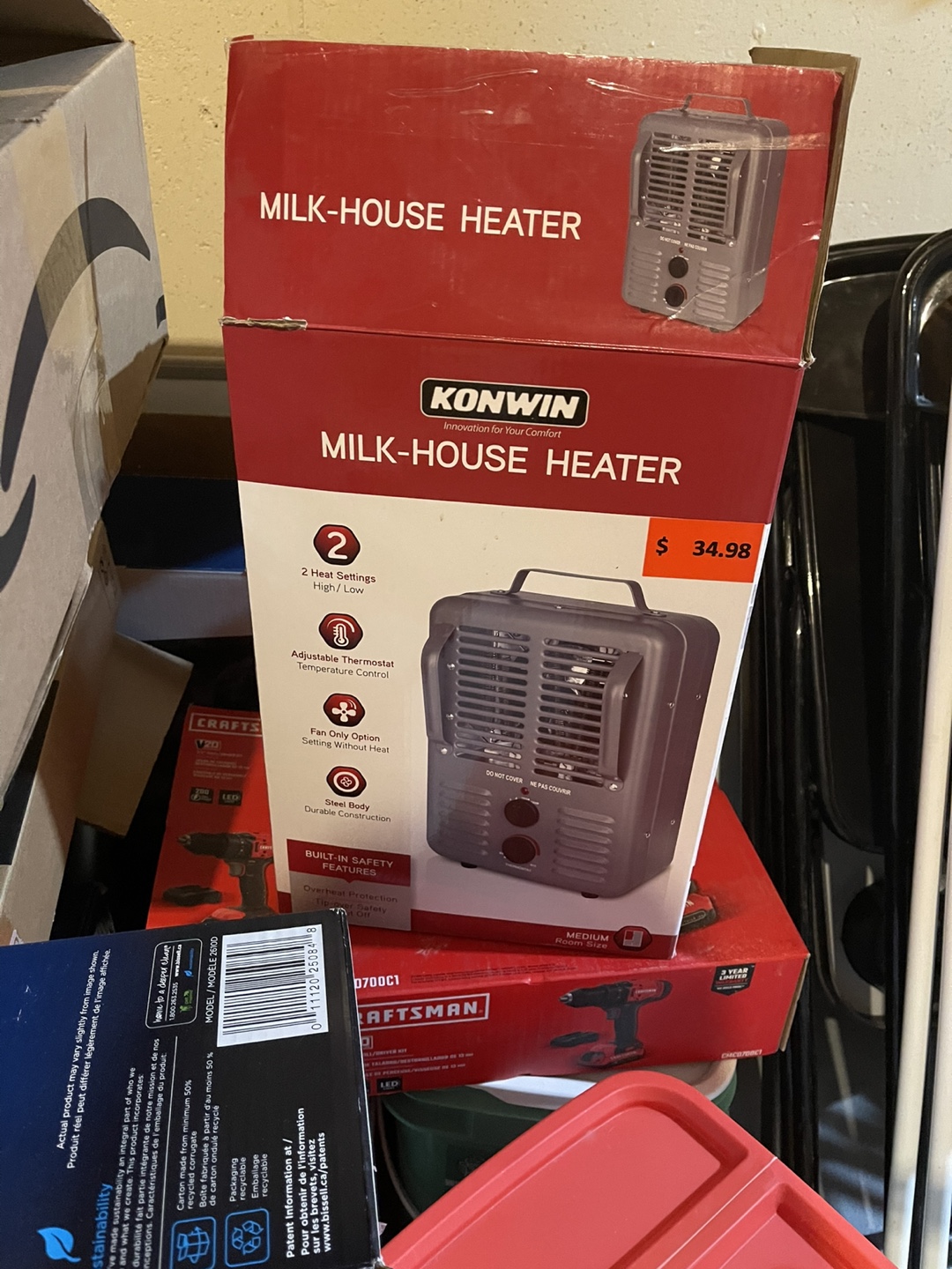 Konwin Milk-House Heater