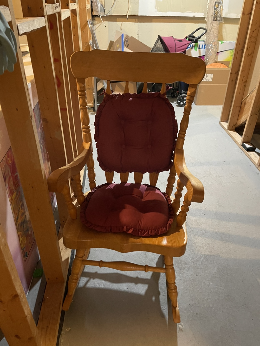 Wooden Rocking Chair