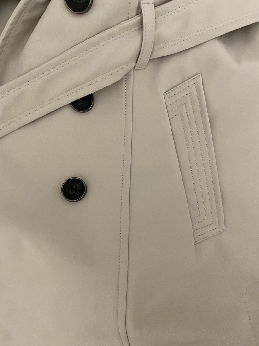 Brand New Beige Trench Coat (Tag still on) - photo 4