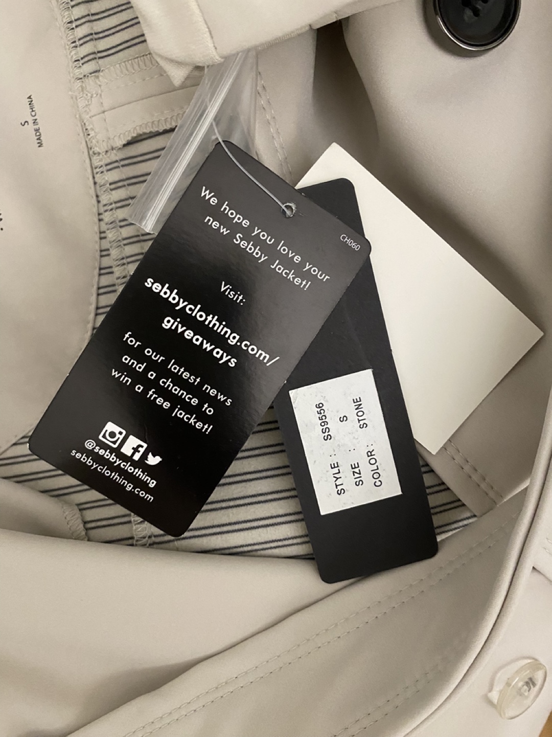 Brand New Beige Trench Coat (Tag still on) - photo 5