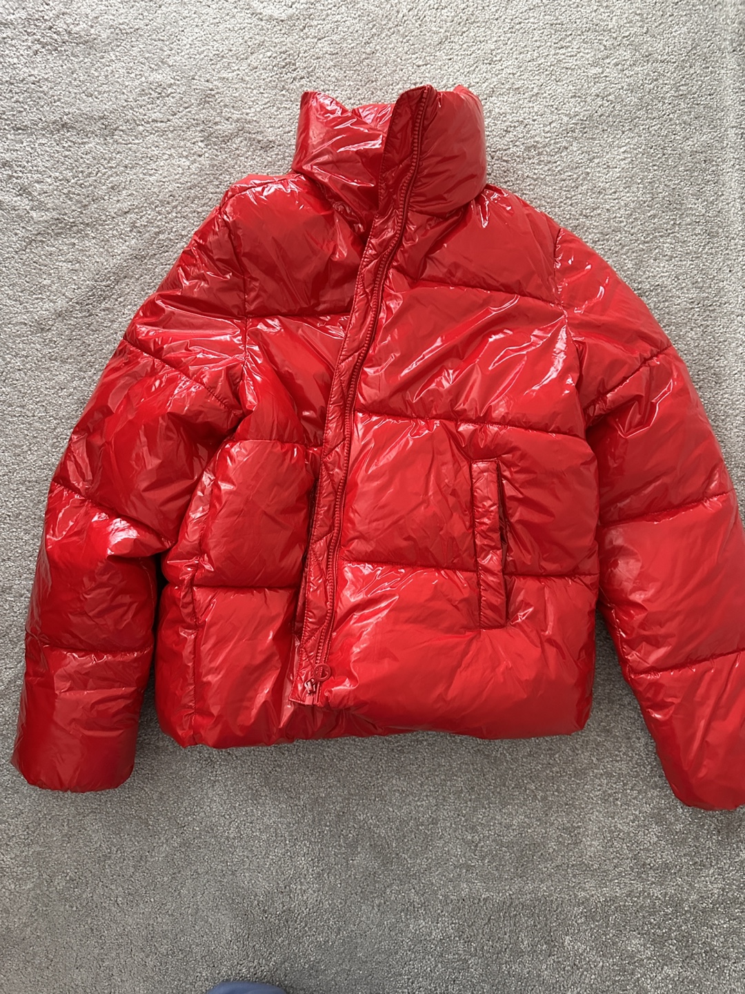 Noize Red Puffer Jacket