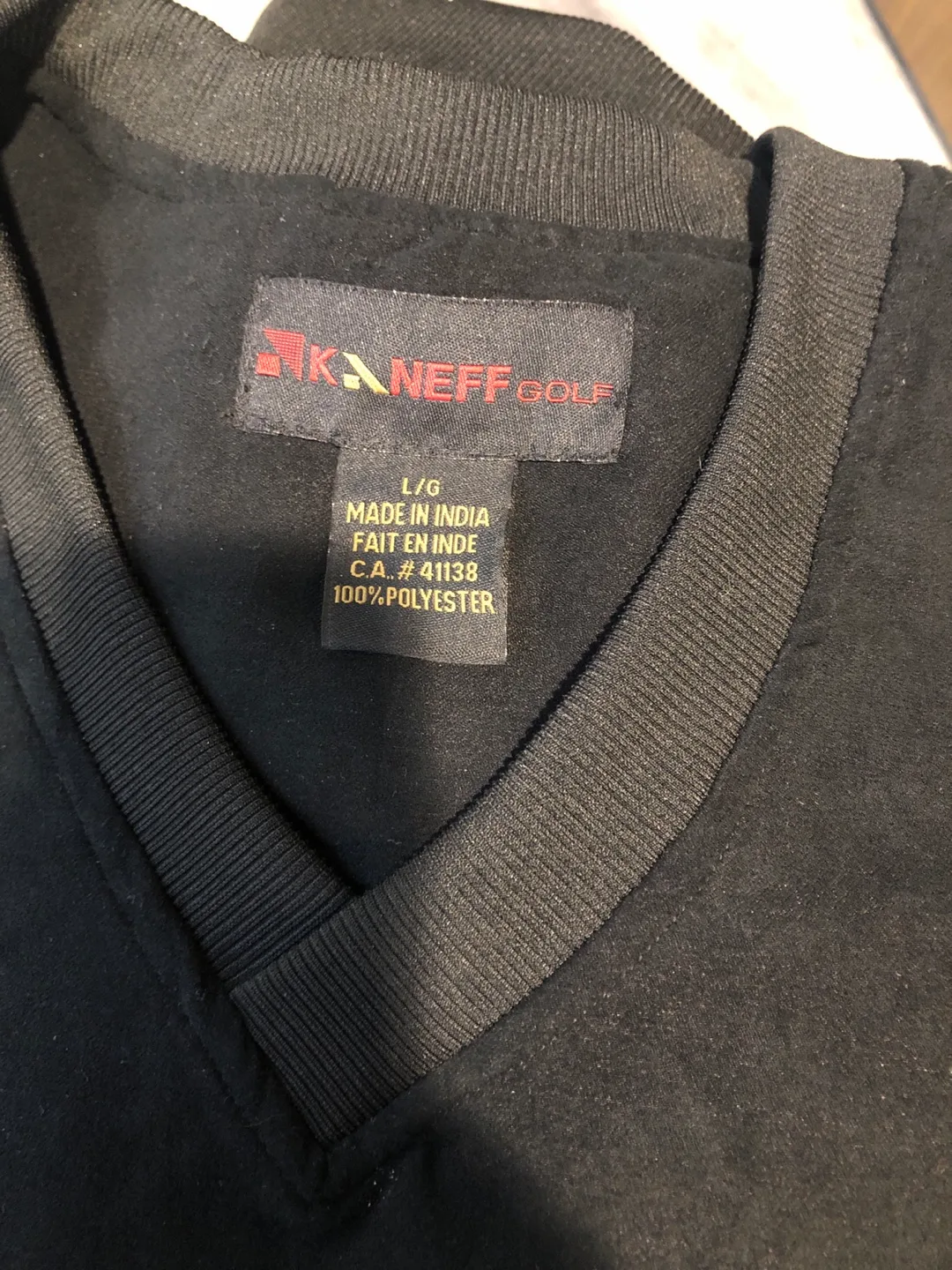 Golfers V-Neck Sleeveless vest #thriftypicks image indicator(2)