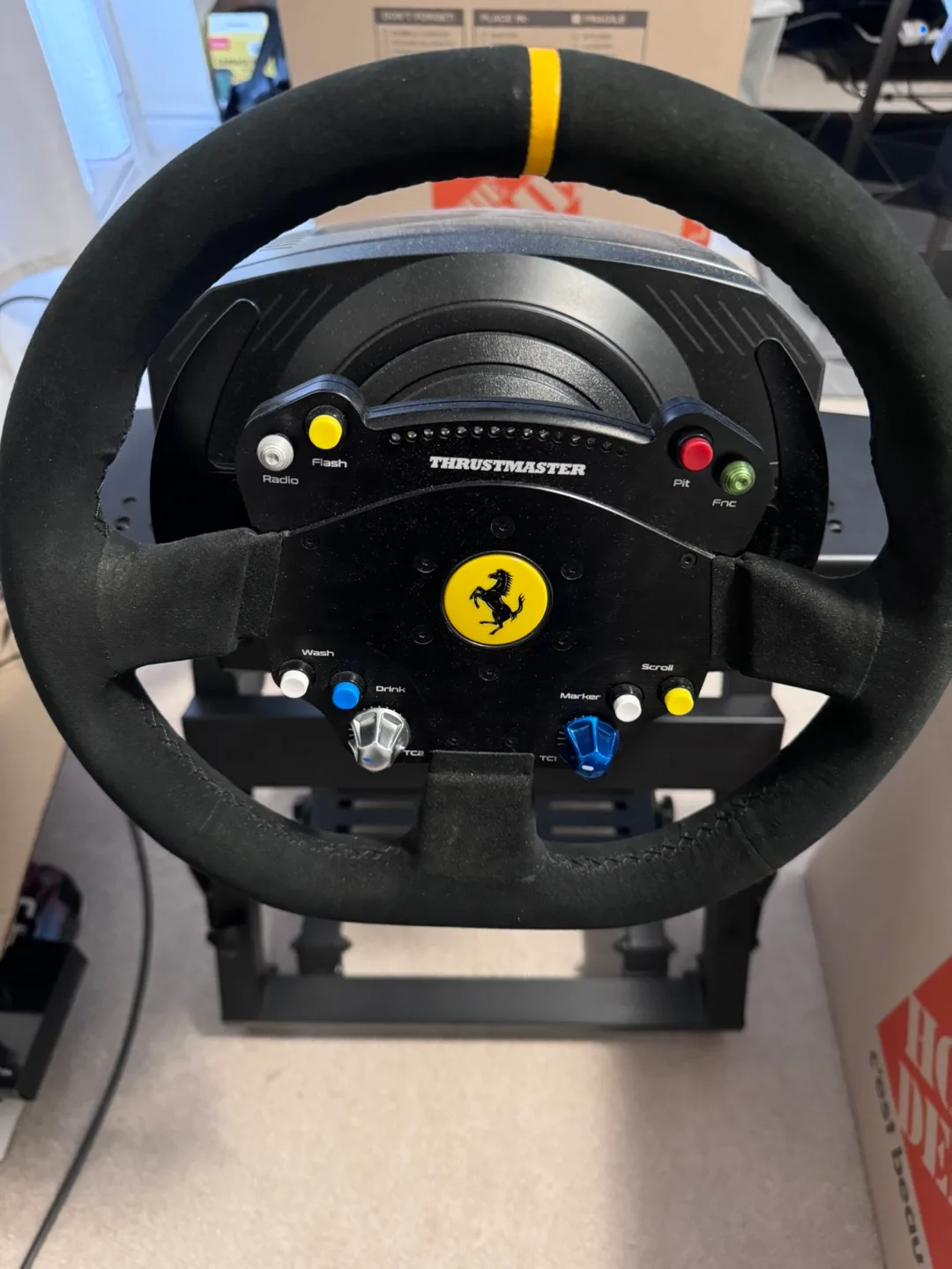 Thrustmaster TS-PC Ferrari 488 & T-LCM & NLR Wheel Stand Pro thumbnail