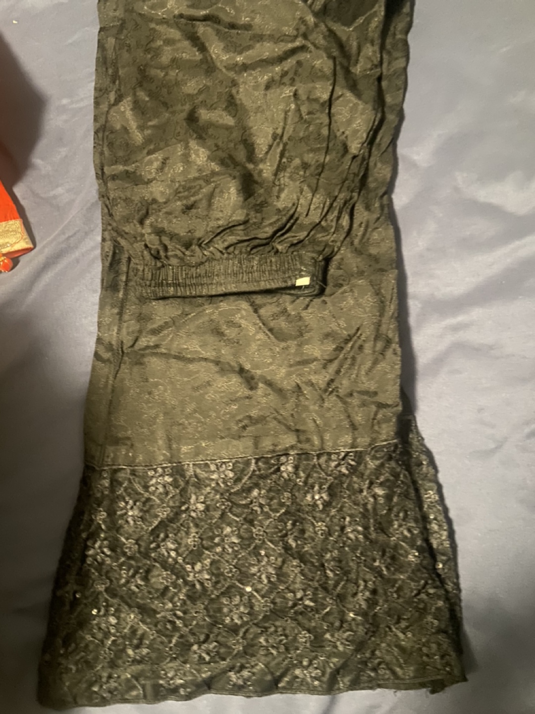 Black Embroidered Dress - photo 4