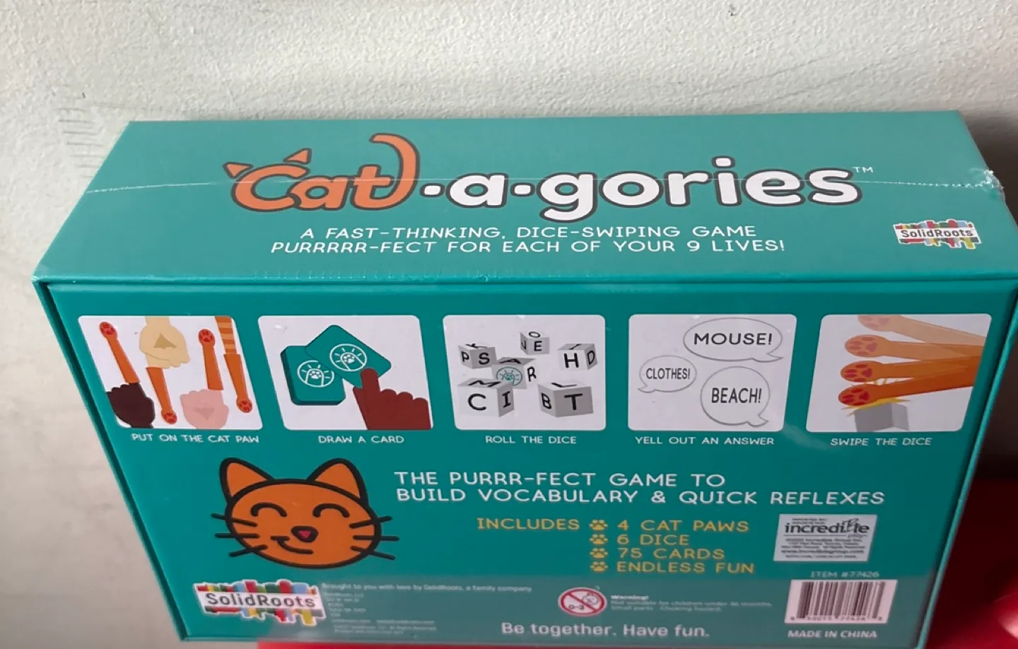 Cat-a-gories Board Game image indicator(2)