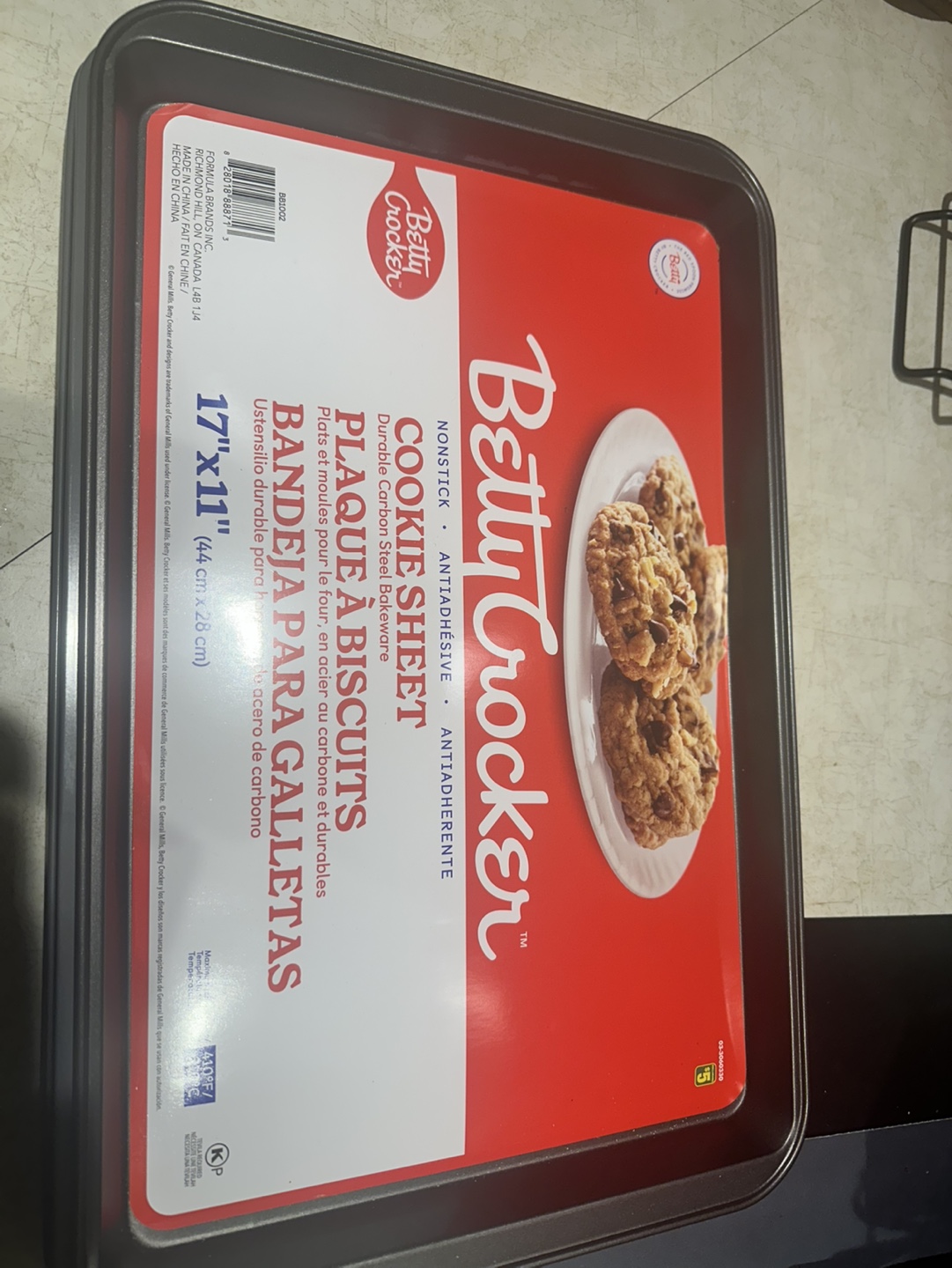 Betty Crocker Cookie Sheet 17x11