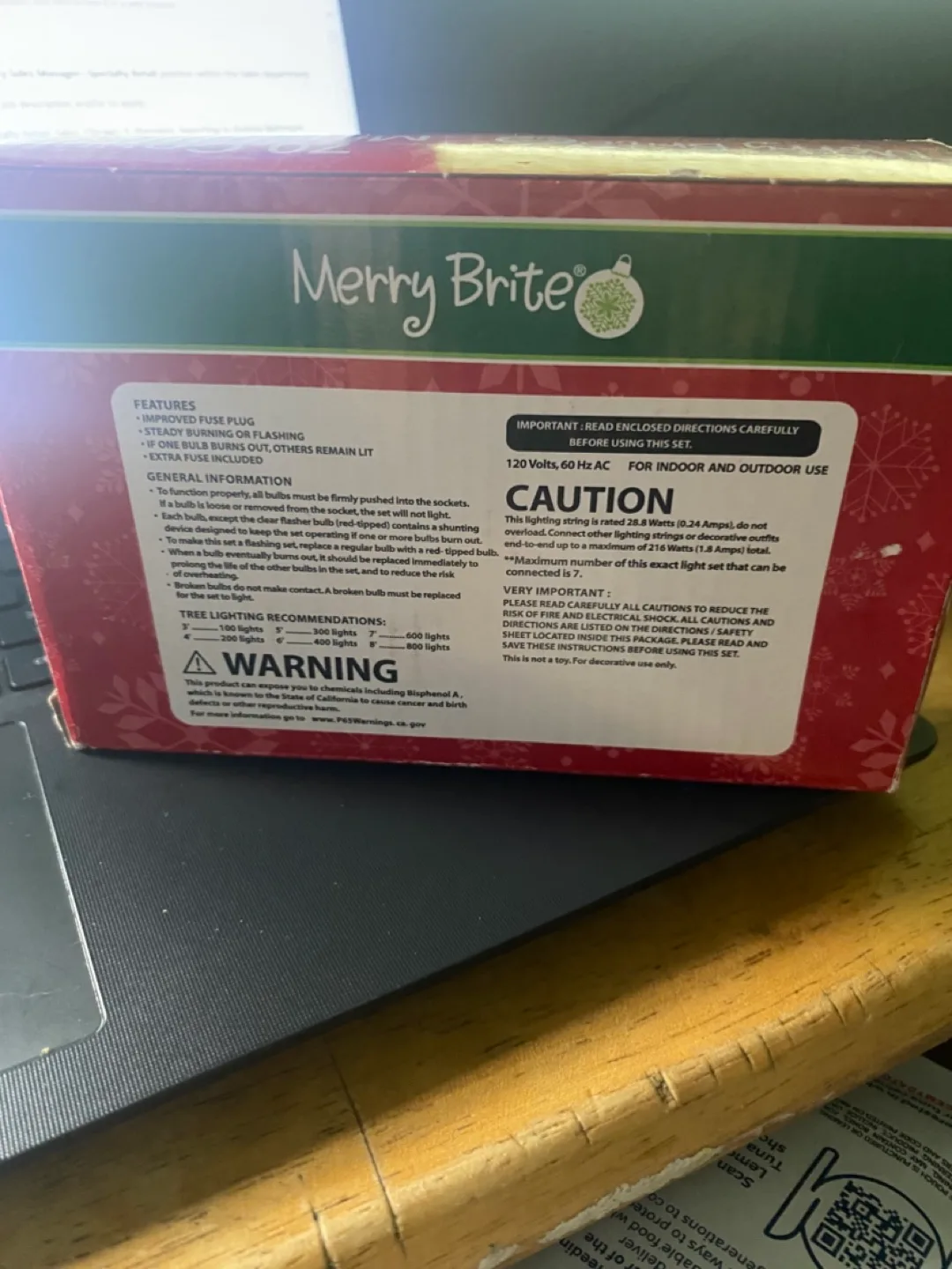 70 Count Mini Lights - Clear Bulb / Green Wire image indicator(2)