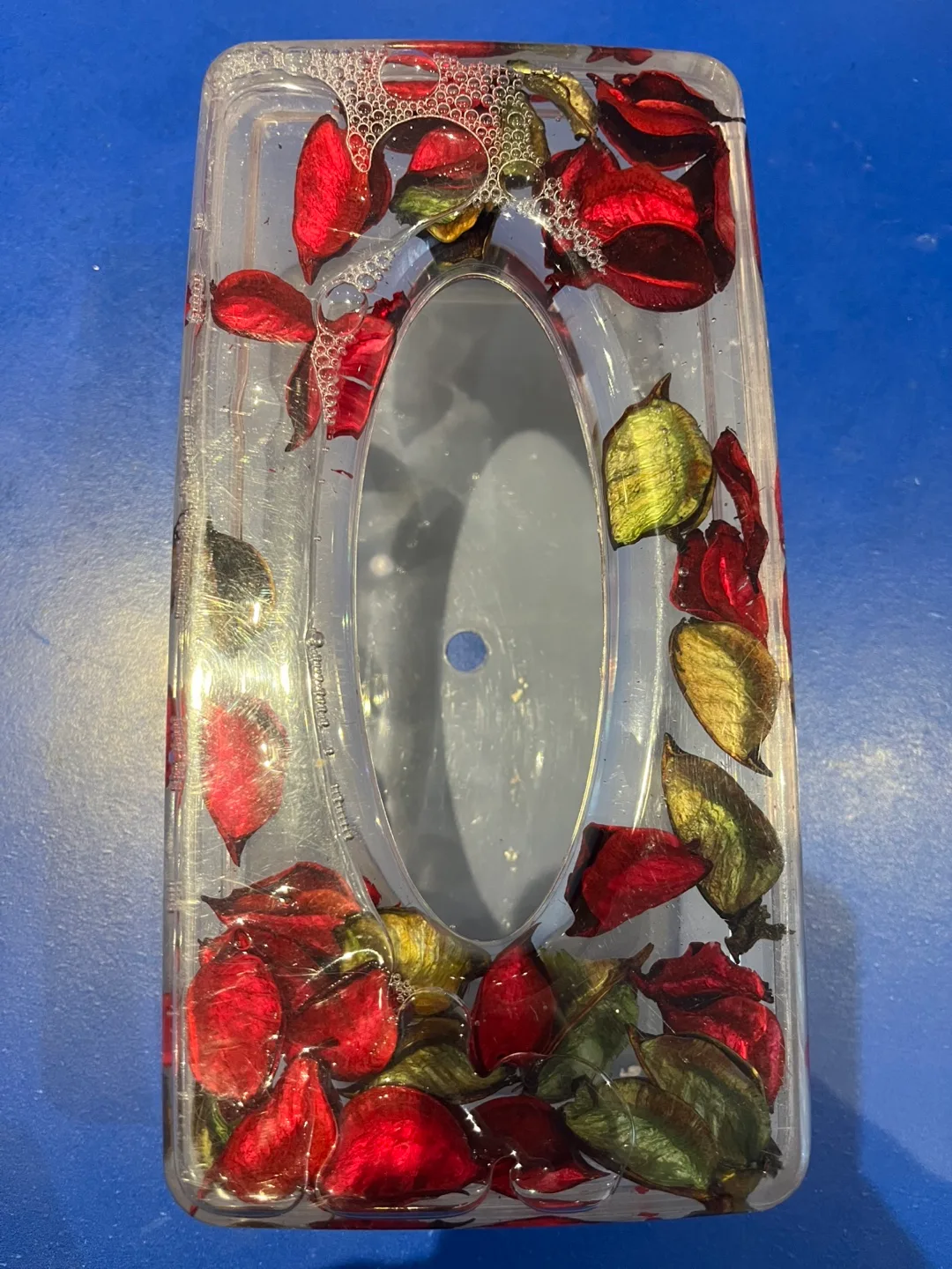 Resin Tissue Box Cover #thrifty picks image indicator(2)