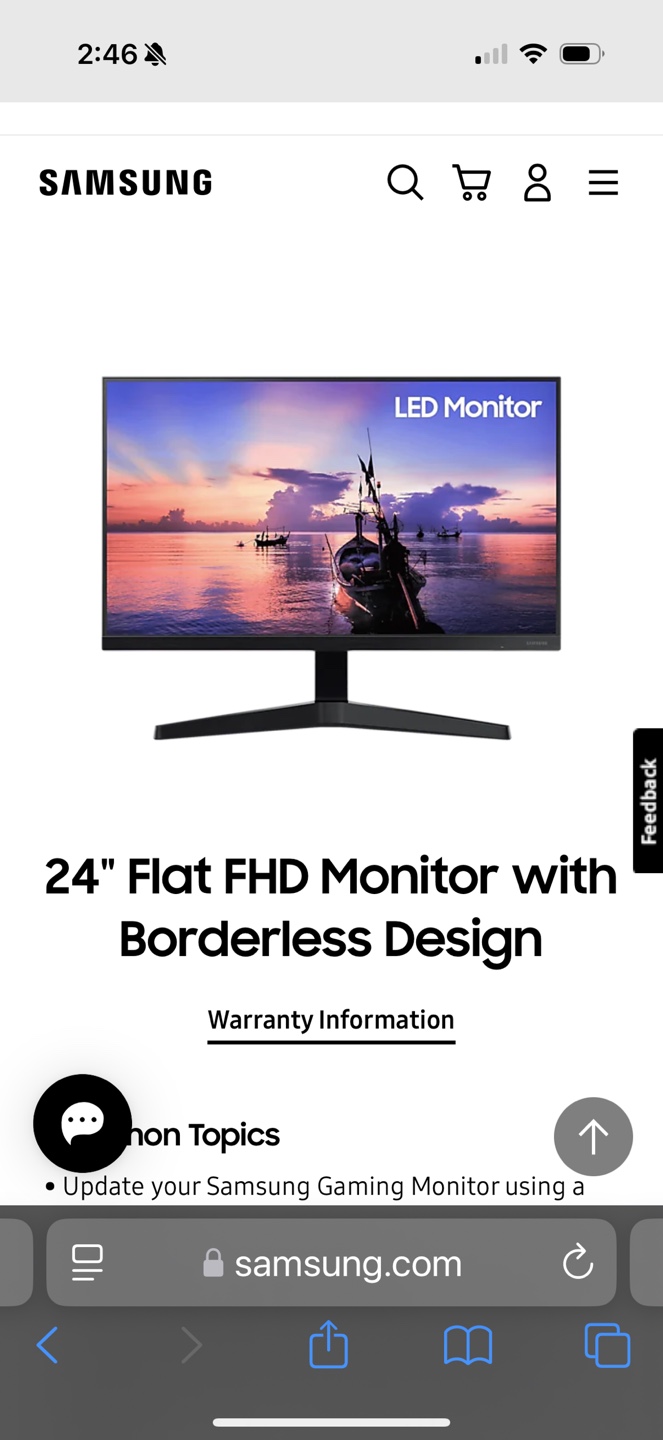 Samsung 24" Monitor - photo 5