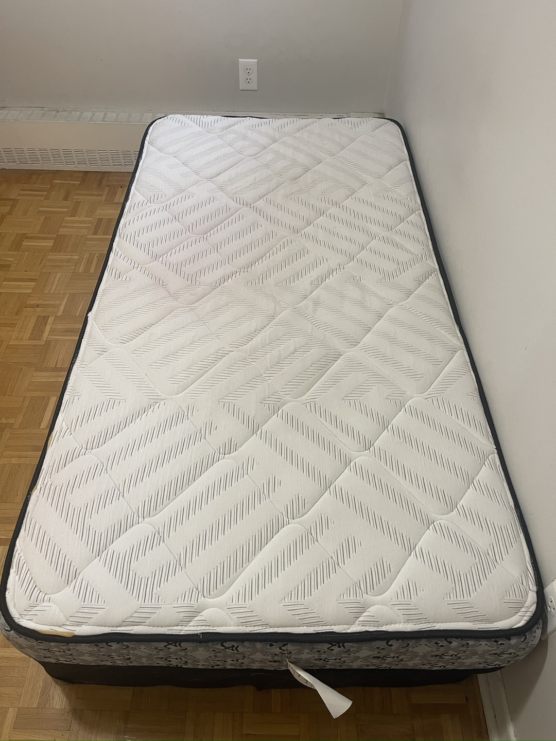 Single Mattress with Box Spring