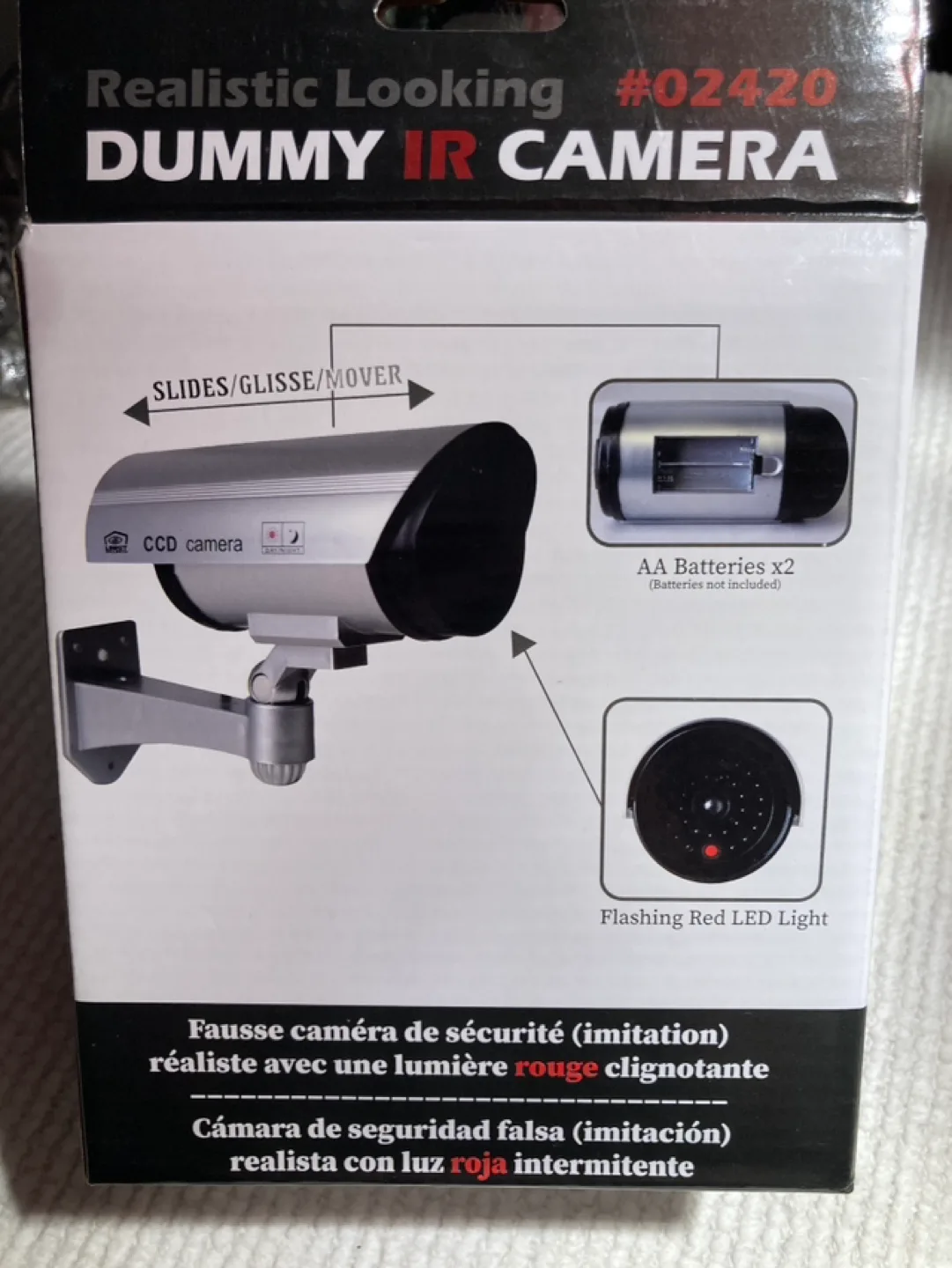 #ThriftyPicks Dummy security camera image indicator(3)