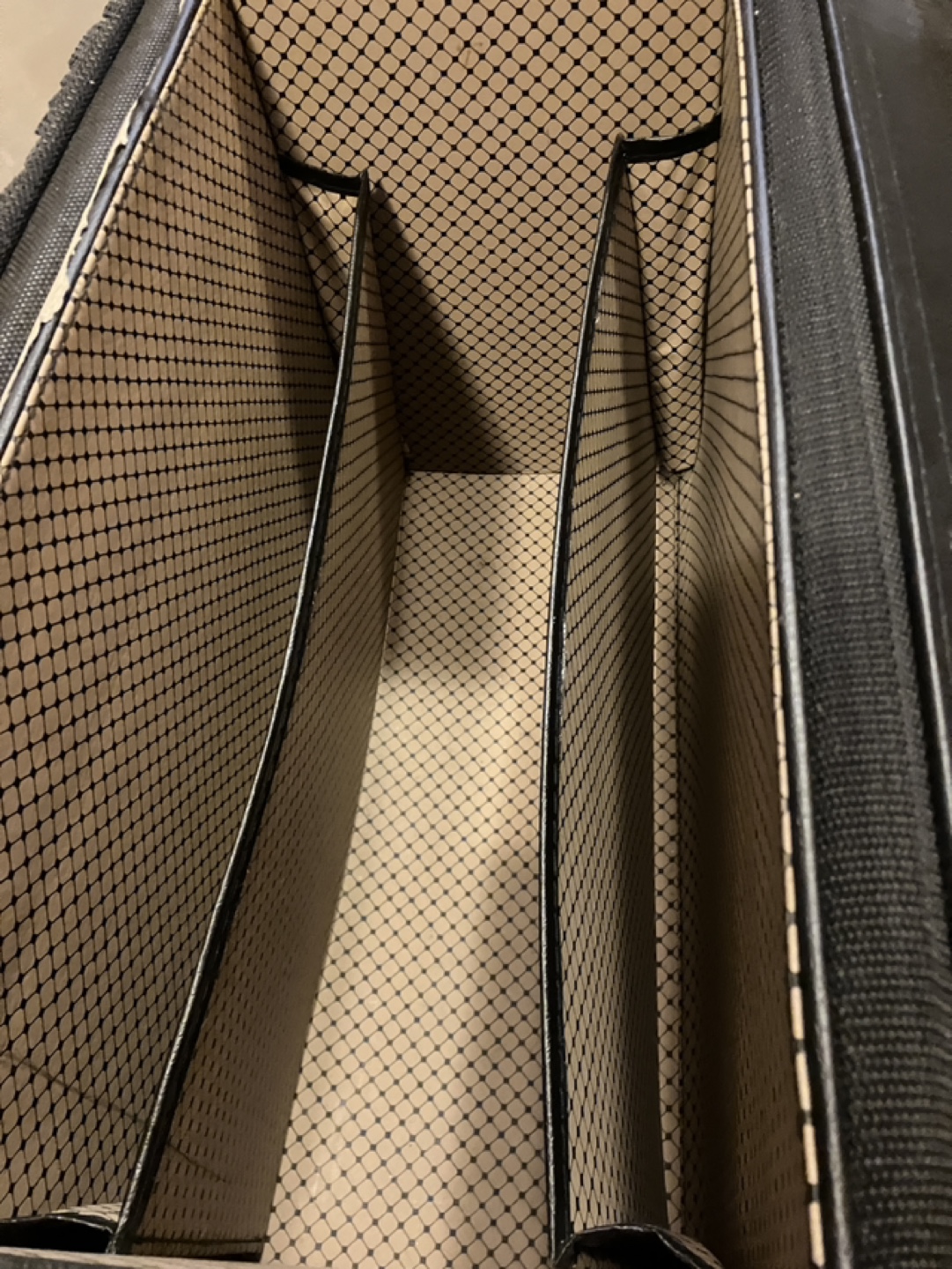 Vintage Black Leather Briefcase with Combination Locks - photo 3