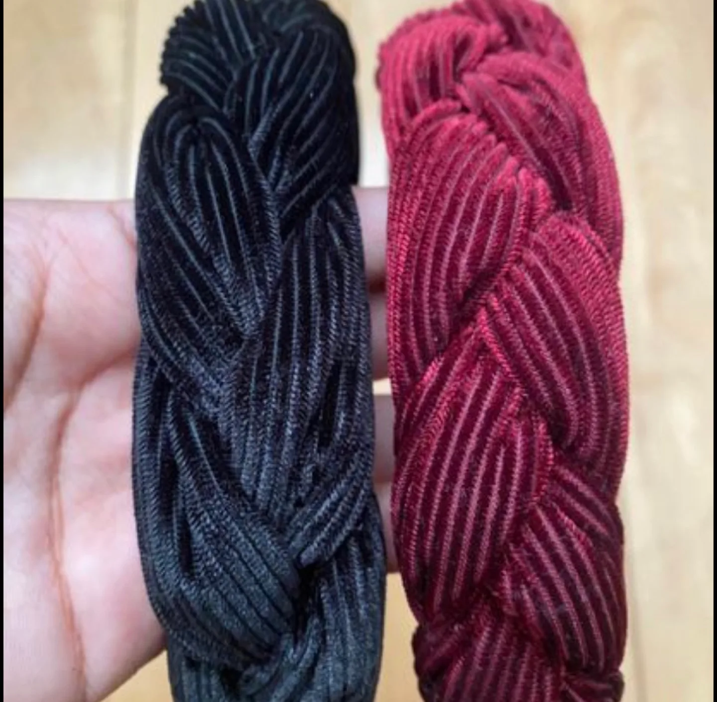 Braided Velvet Headbands