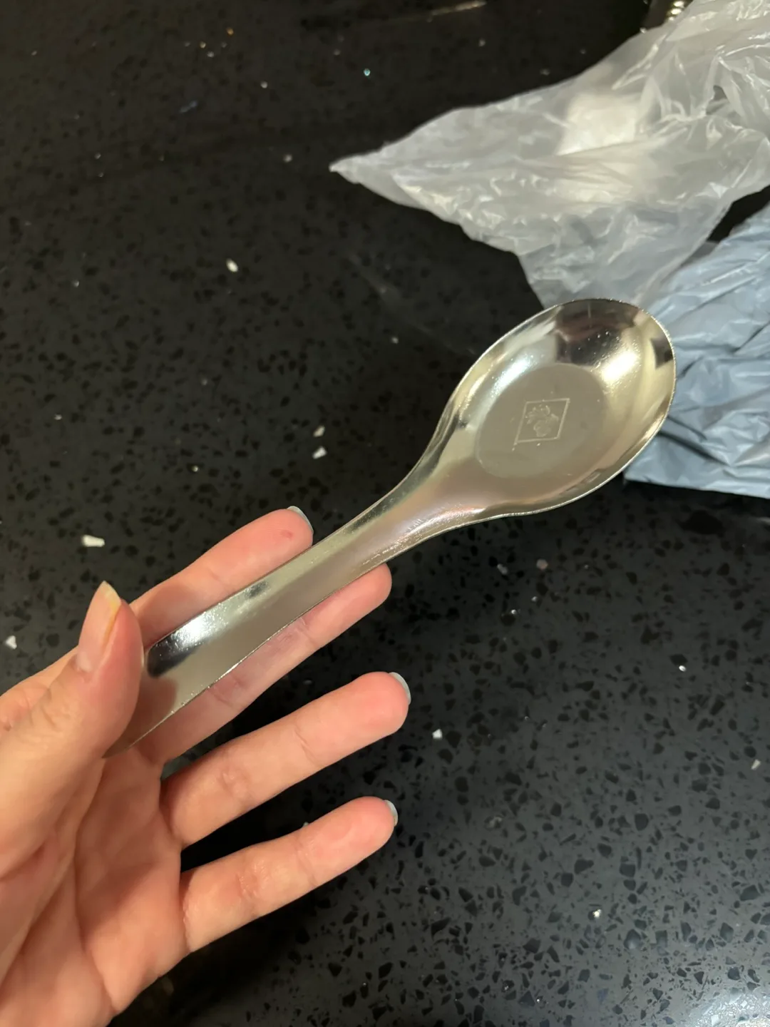 NEW Stainless Steel Soup Spoons image indicator(4)