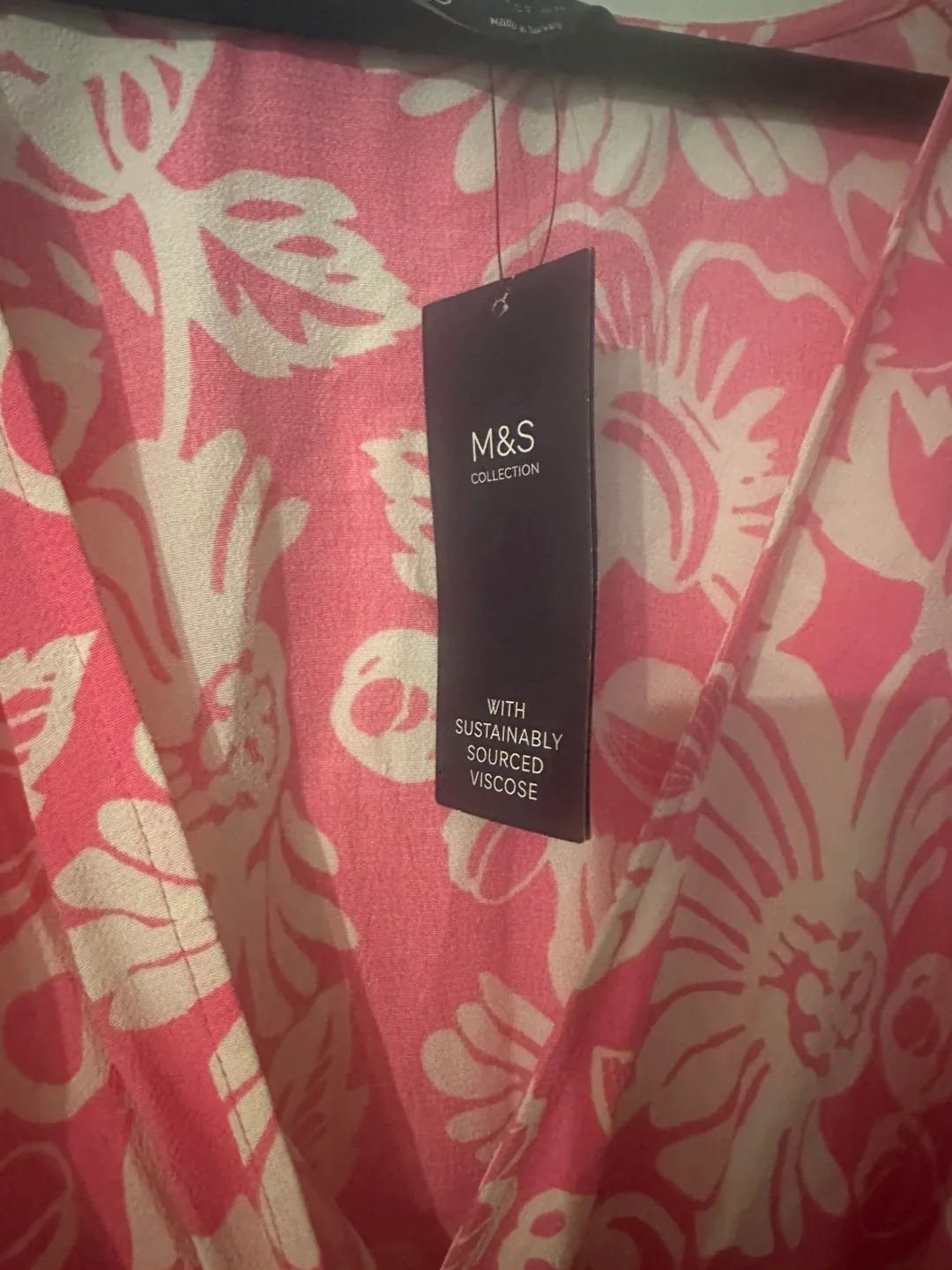 M&S Collection Floral Top Size xxl image indicator(2)