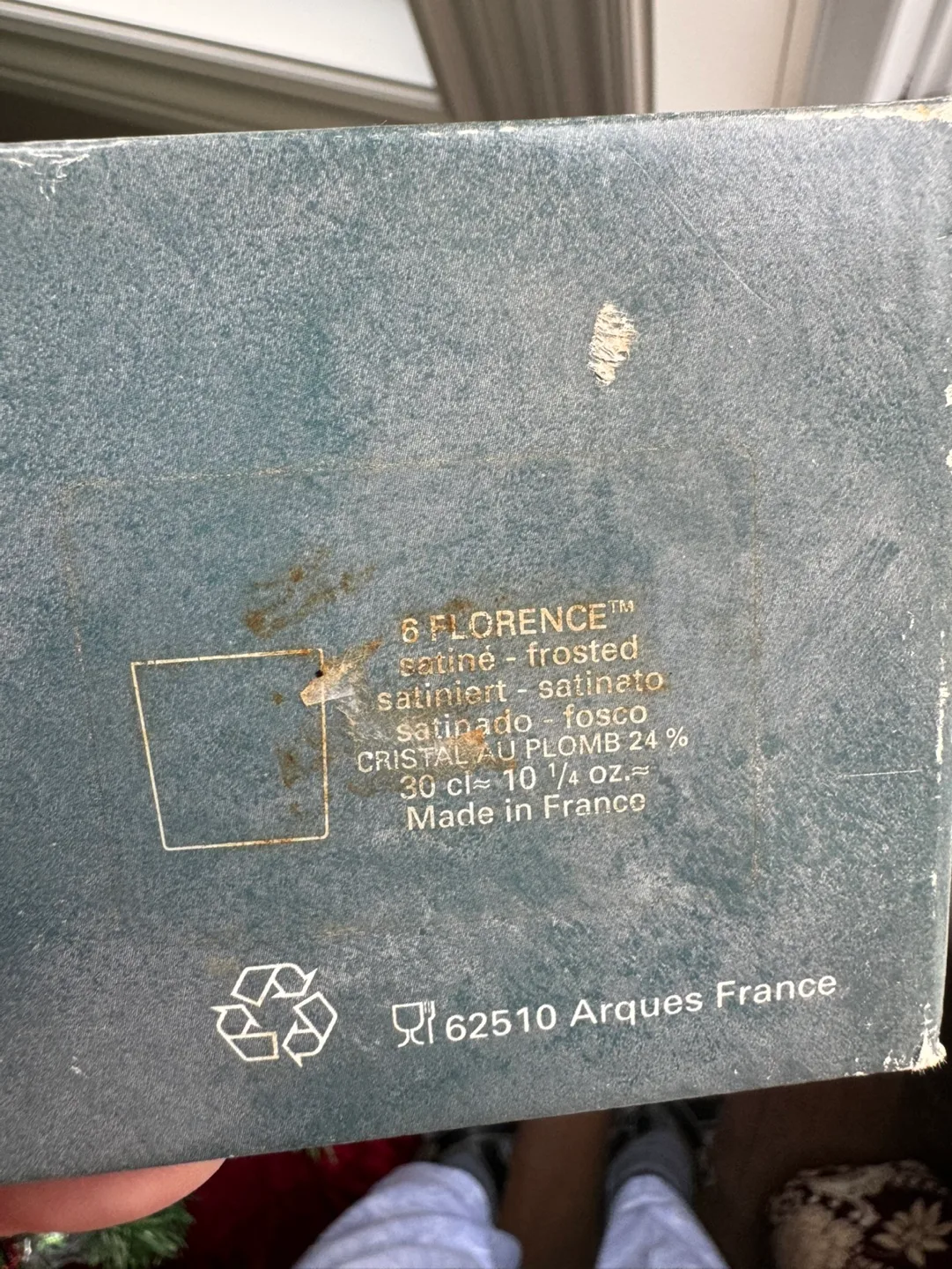 Set of 6 Crystal glasses image indicator(3)