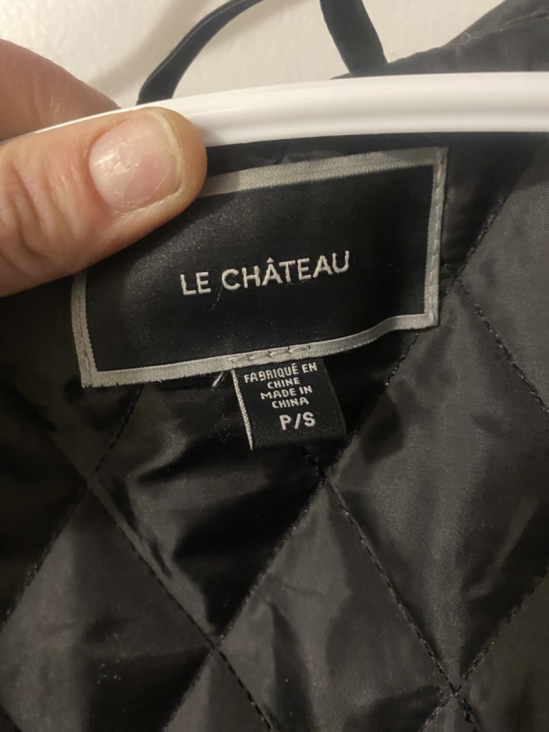 Le Château Black Winter Parka with Faux Fur Hood - photo 3